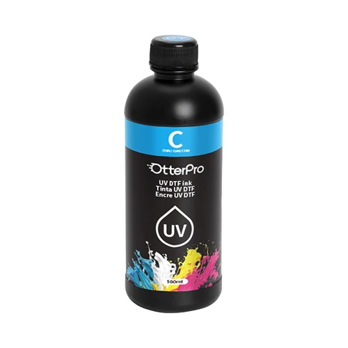 Cerneală OtterPro UV DTF 500 ml – Cyan