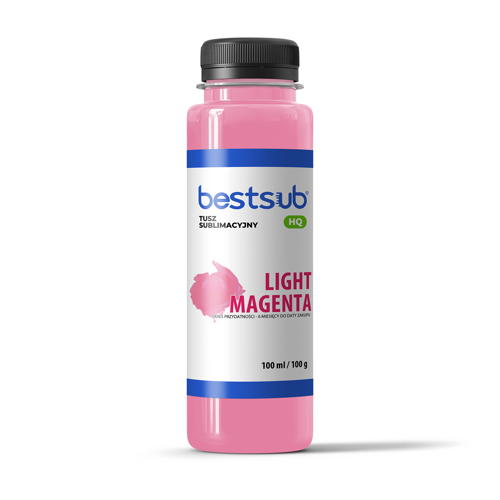 Cerneală pentru sublimare BestSub HQ – Magenta deschis 100 ml Sublimare transfer termic